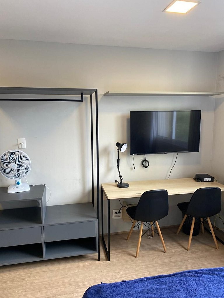 Inovador Studio no Brás com Piscina/Metrô Brás