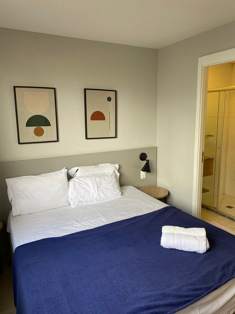 Inovador Studio no Brás com Piscina/Metrô Brás