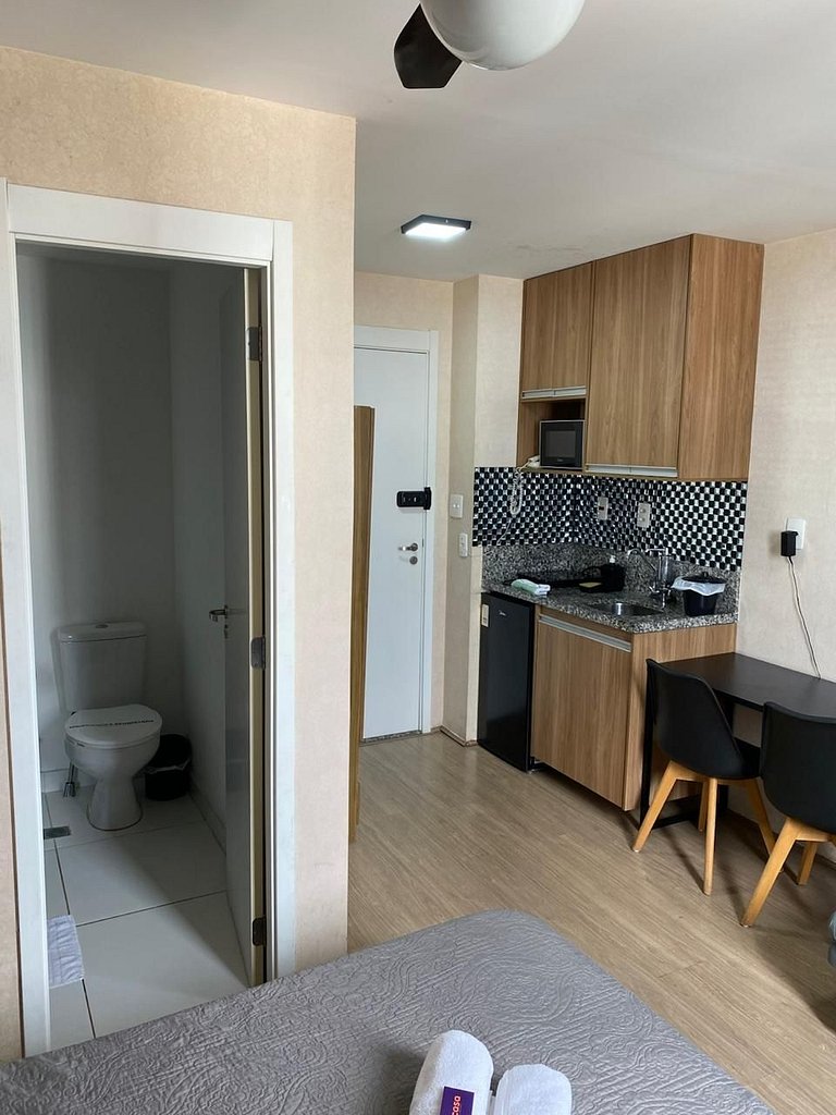 Studio Completo no Brás com Piscina/Metrô Brás
