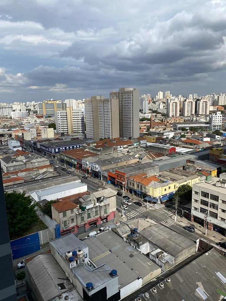 Studio Completo no Brás com Piscina/Metrô Brás