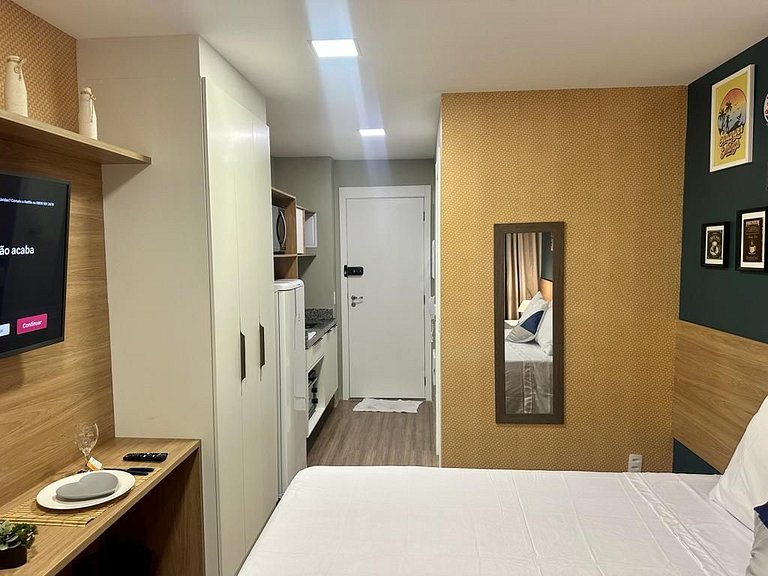 Studio com Varanda no Belenzinho · Piscina