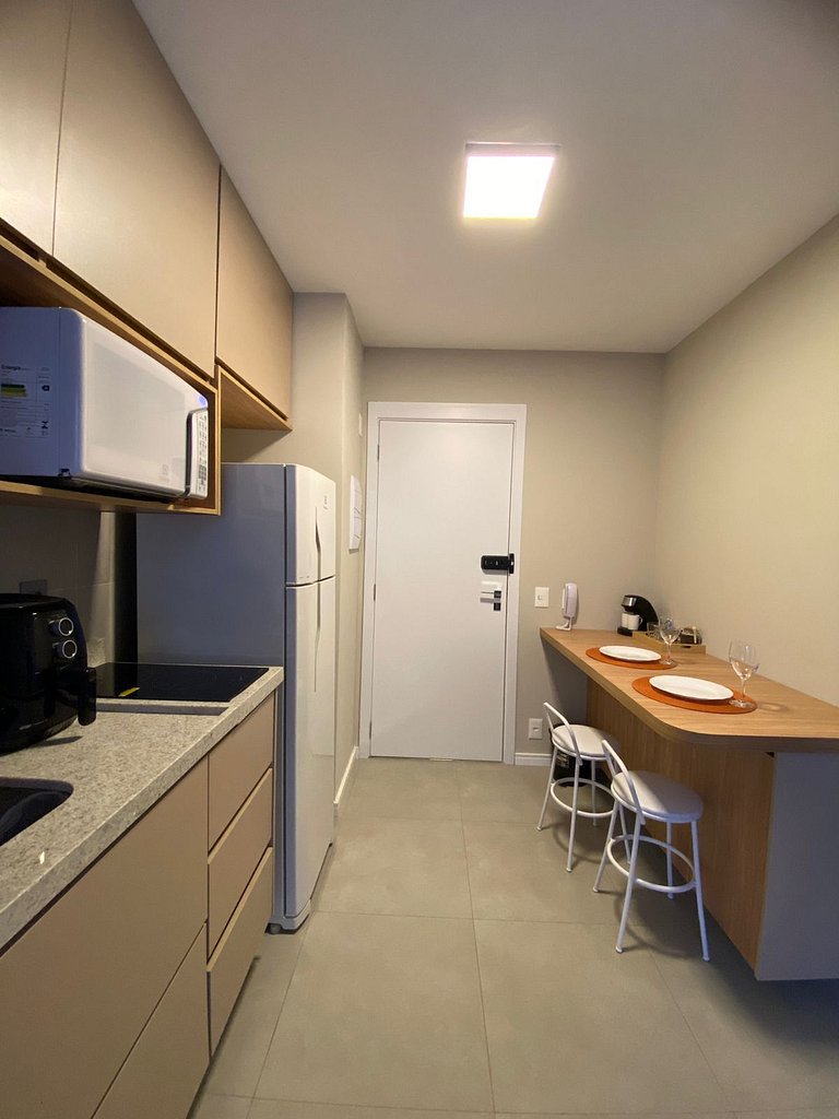 Studio em Campo Belo Com Ar/Metrô Eucaliptos