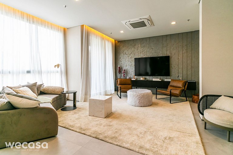 Studio em Campo Belo Com Ar/Metrô Eucaliptos