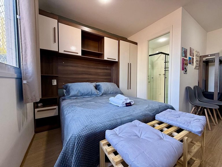 Prático Studio no Brás com Piscina/Metrô Brás