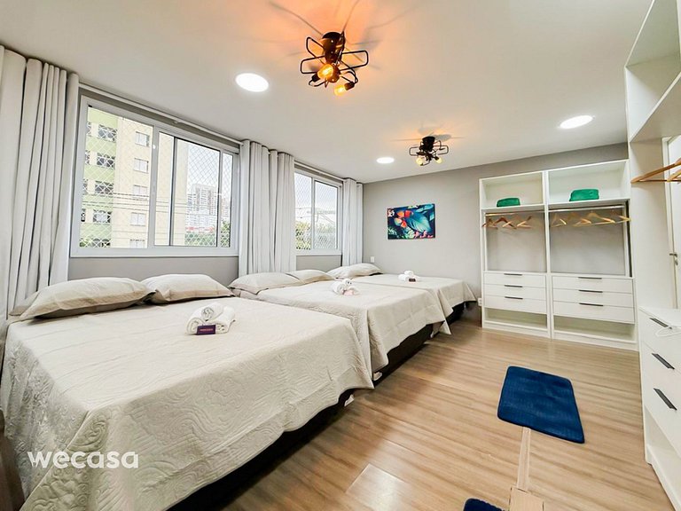 Familia Apartamento no Brás com Piscina/Metrô Brás
