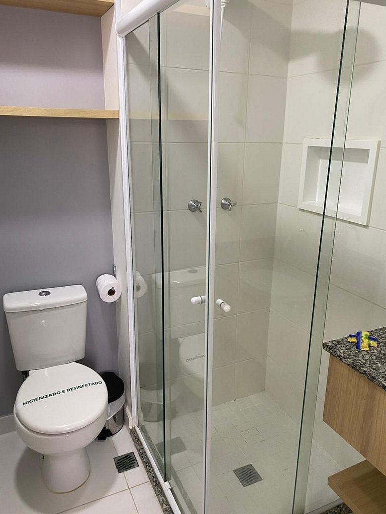Relaxante Studio no Brás com Piscina/Metrô Brás