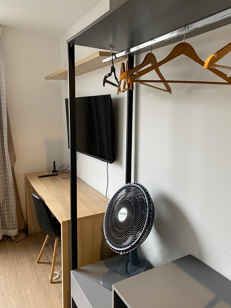 Relaxante Studio no Brás com Piscina/Metrô Brás