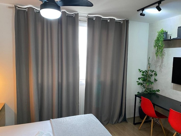 Lindo Studio no Brás com Piscina/Metrô Brás