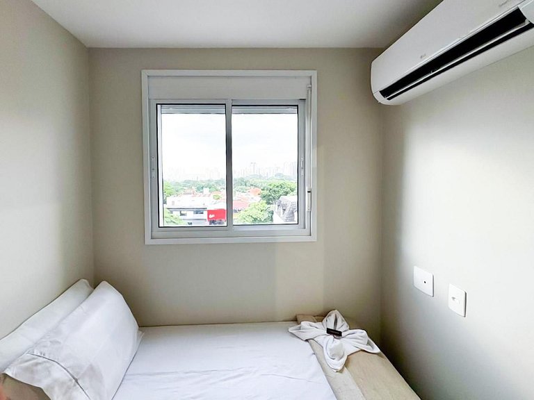 Apto Premium em Moema | Ar + Próx. Ibirapuera