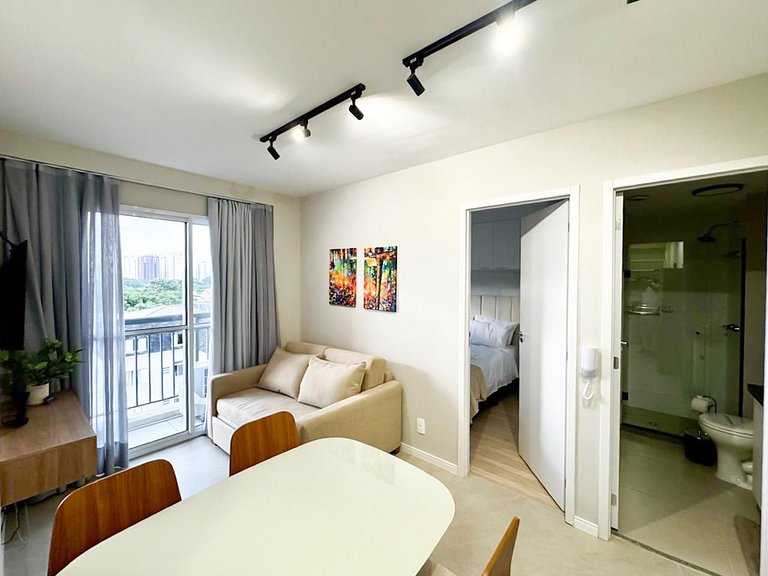 Apto Premium em Moema | Ar + Próx. Ibirapuera