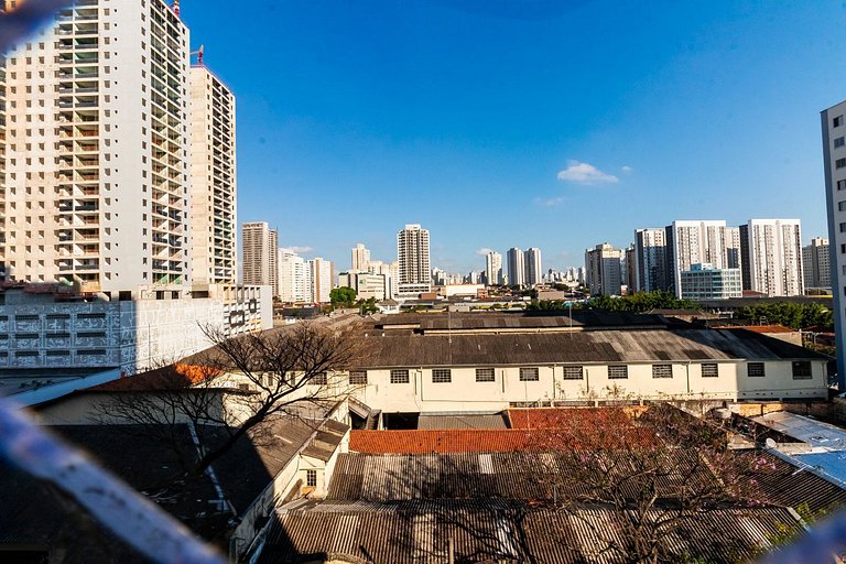 Lindo Flat Próx ao Metrô Belenzinho - Radial Leste