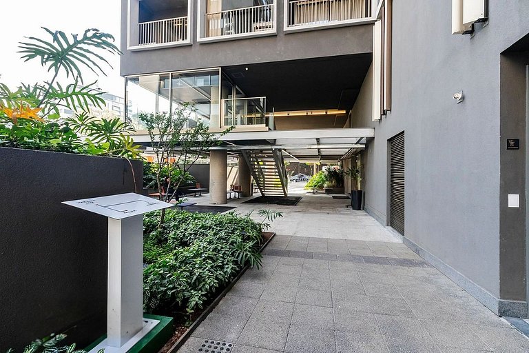 Studio Premium com Ar, Wi-Fi - perto da Paulista