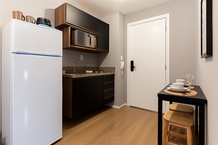 Flat Elegante no Brás - Localização Perfeita