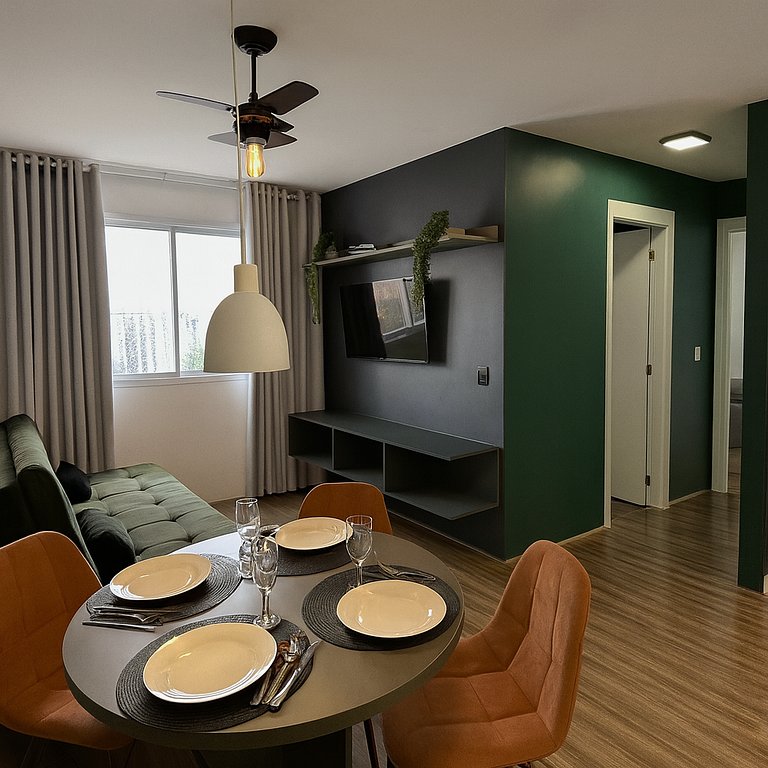 Apê com 2 quartos perto do Metrô Belém