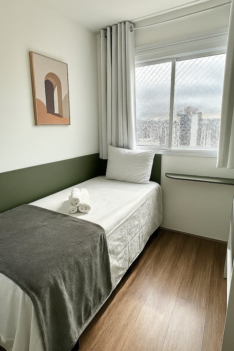 Apê com 2 quartos perto do Metrô Belém