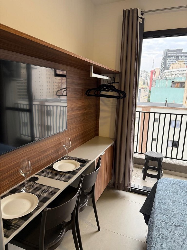 Studio Moderno I na Bela Vista | Próx. Paulista