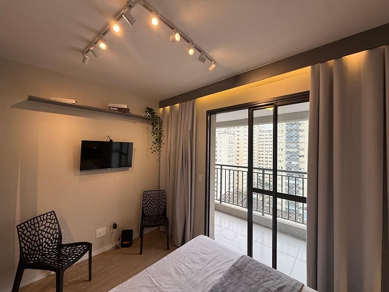 Studio Moderno no Campo Belo – Perto de Congonhas