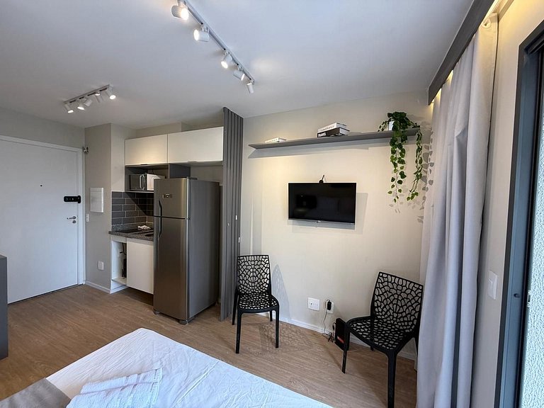 Studio Moderno no Campo Belo – Perto de Congonhas