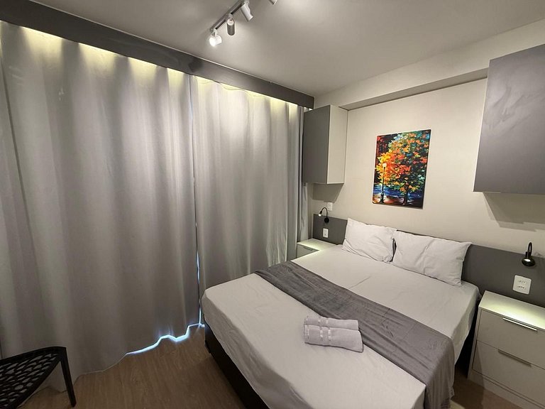 Studio Moderno no Campo Belo – Perto de Congonhas