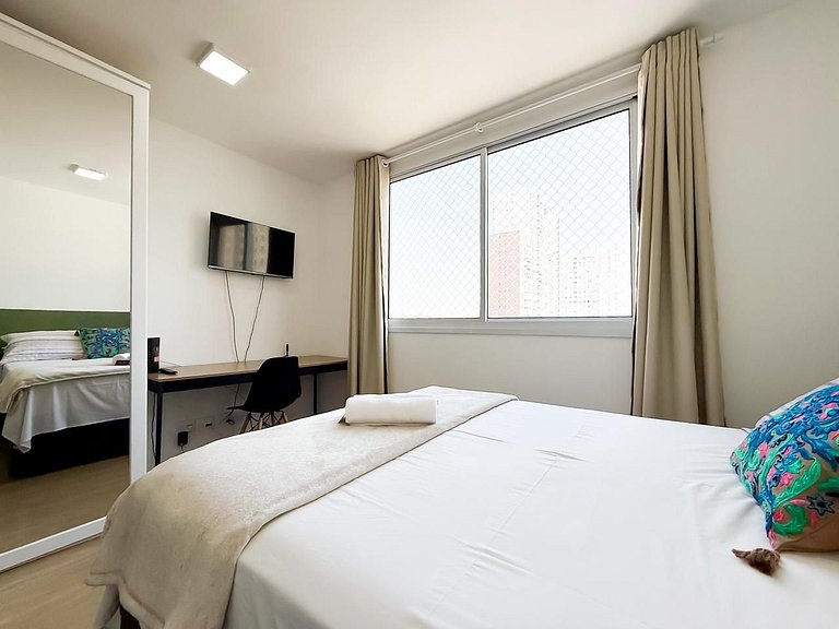 Fino Studio no Brás com Piscina/Metrô Brás