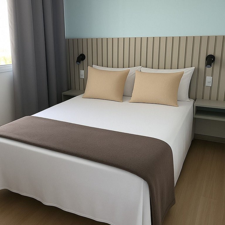 Flat com Ar no Metrô Belém — Ao Lado Hospital Cema