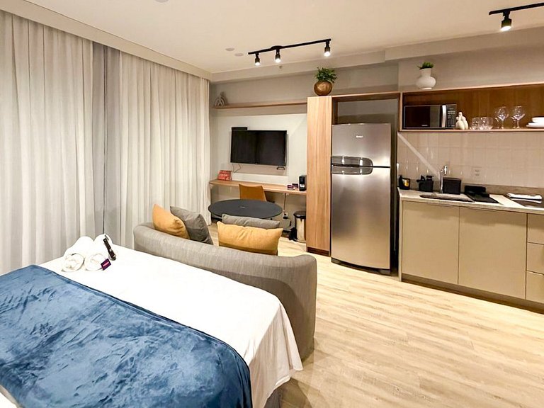 Studio Wecasa XII em Perdizes – Próximo ao Allianz