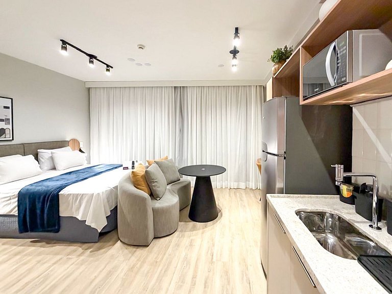 Studio Wecasa XII em Perdizes – Próximo ao Allianz