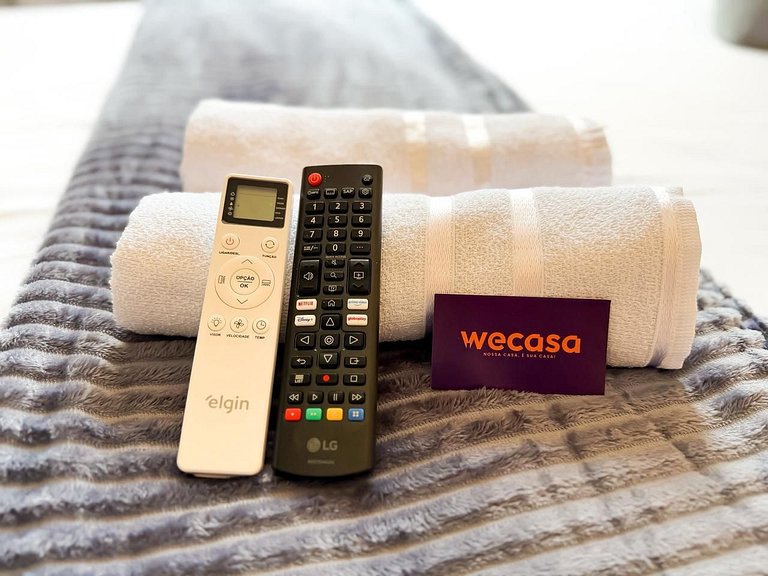 Apê Moderno c/ Ar + Vista – Próx. Allianz Parque