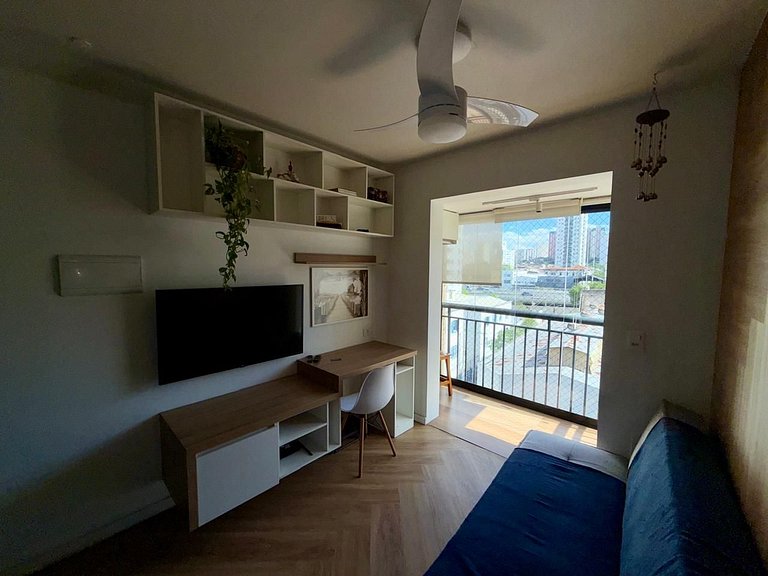 Apê charmoso para 4 • Próx. Metrô Liberdade - Sé