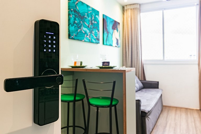 Apto Novo & Completo no Brás - Estação do Metrô