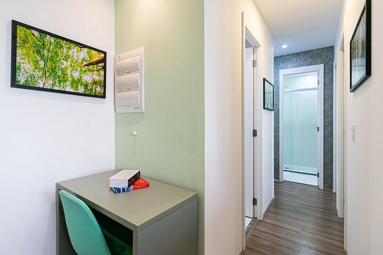 Apto Novo & Completo no Brás - Estação do Metrô