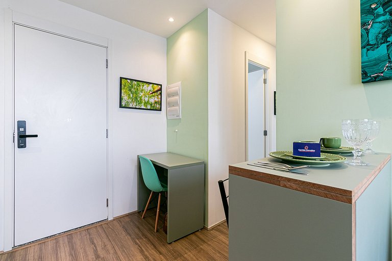 Apto Novo & Completo no Brás - Estação do Metrô