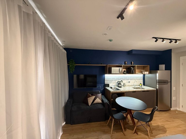 Flat Estiloso - 4 Min do Allianz Parque