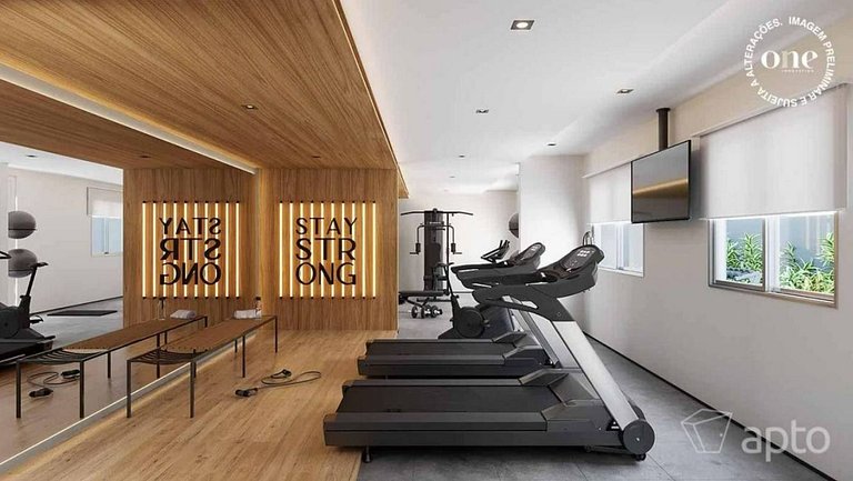 Flat Moderno I - Caminhe até o Allianz Parque