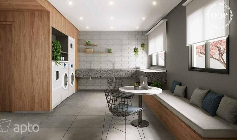 Flat Moderno II - Caminhe até o Allianz Parque