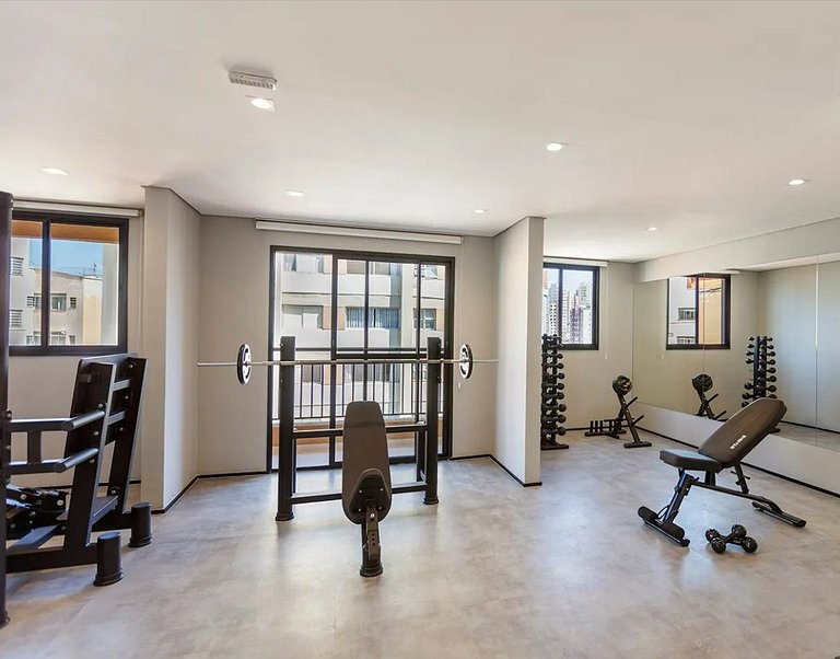 Flat Moderno II - Caminhe até o Allianz Parque