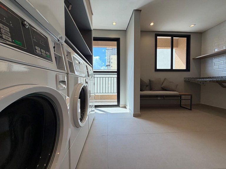 Flat Moderno II - Caminhe até o Allianz Parque