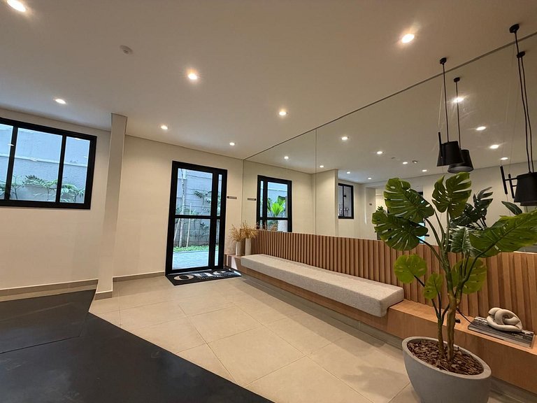 Flat Moderno II - Caminhe até o Allianz Parque