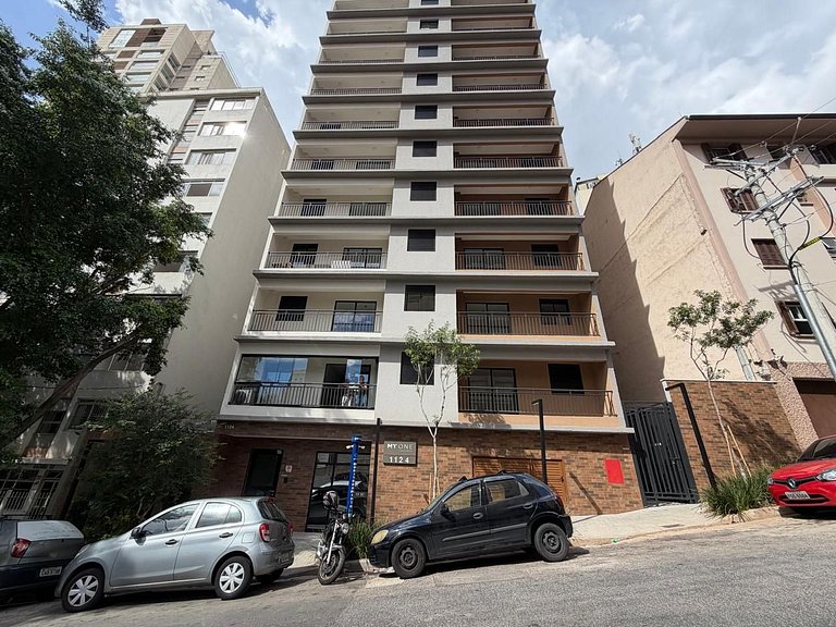 Flat Moderno I - Caminhe até o Allianz Parque