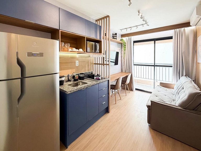 Flat Moderno I - Caminhe até o Allianz Parque