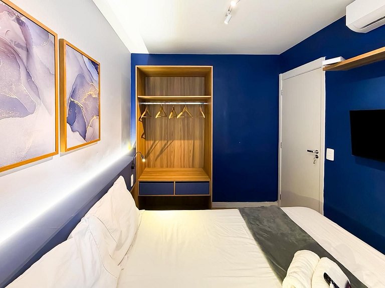 Flat Moderno II - Caminhe até o Allianz Parque