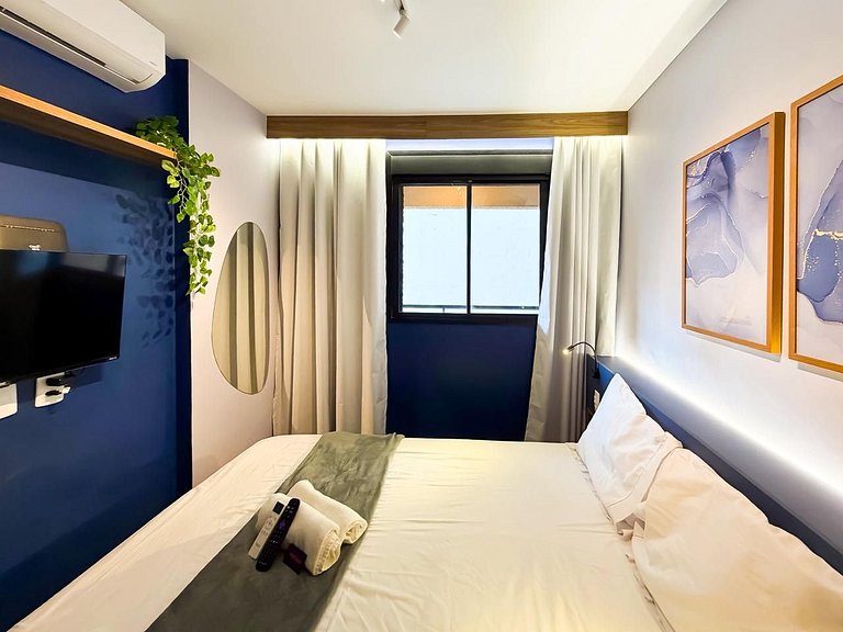 Flat Moderno II - Caminhe até o Allianz Parque