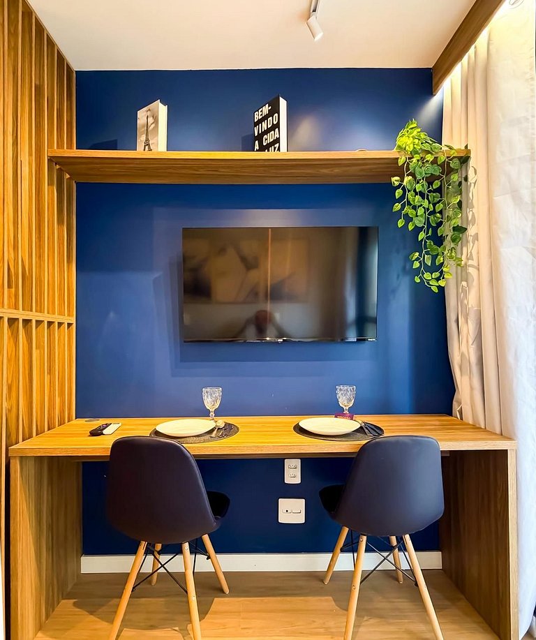 Flat Moderno II - Caminhe até o Allianz Parque