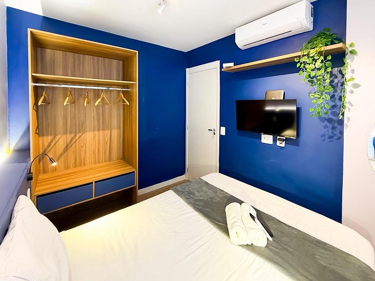 Flat Moderno II - Caminhe até o Allianz Parque