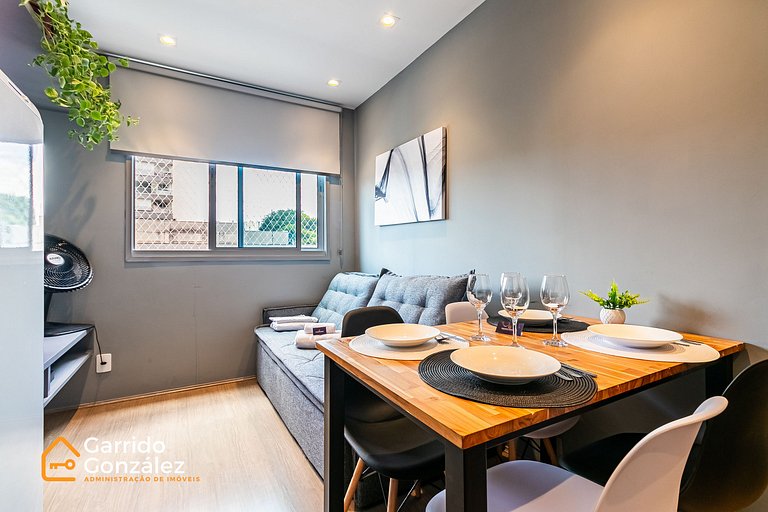 Apto para 6 no Brás + Piscina