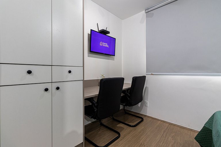 Flat no Brás com Piscina e Fácil Acesso ao Metrô