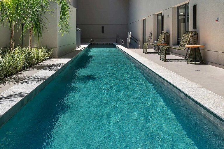 Flat Funcional no Campo Belo Próximo ao Aeroporto