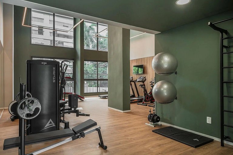 Flat Funcional no Campo Belo Próximo ao Aeroporto