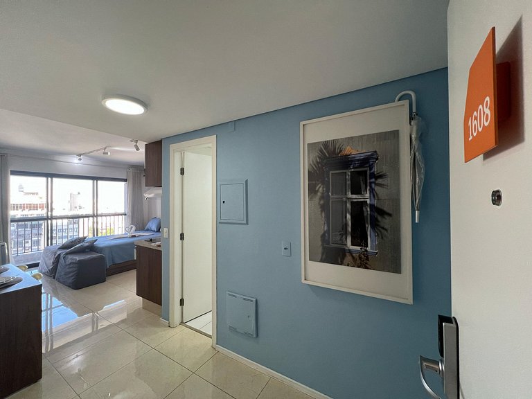 Loft Moderno na Bela Vista – 5min Metrô Liberdade