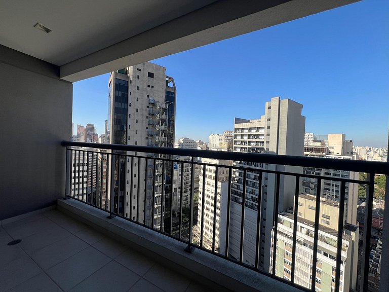 Loft Moderno na Bela Vista – 5min Metrô Liberdade